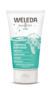 Weleda Kids 2in1 Shampoo & Body Wash Coole Munt 150ML