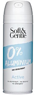 Soft & Gentle Dry Deodorant Spray Active 150ML
