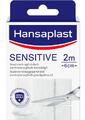 Hansaplast Pleisters Sensitive 2m x 6cm 1ST