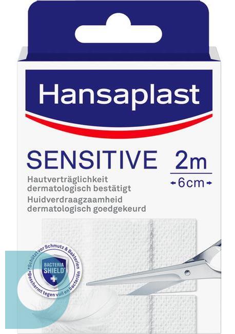 Diagnostiseren vijver Barry Hansaplast Pleisters Sensitive 2mx6cm | De Online Drogist.