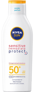 Nivea Sun Sensitive Immediate Protect Zonnemelk SPF50+ 200ML