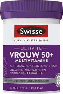 Swisse Vrouw 50+ Multivitamine Tabletten 30TB