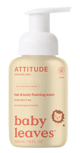 Attitude Baby Leaves Hair & Body Foaming Wash 295ML 