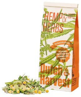Dutch Harvest Hennep Thee Hemp & Herbs 40GR