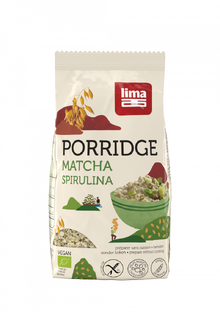 Lima Express Porridge Matcha Spirulina 350GR Lima Express Porridge Matcha Spirulina 350GR