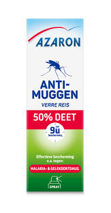 Azaron Azaron Anti-Muggenspray Verre Reis 50% DEET 50ML