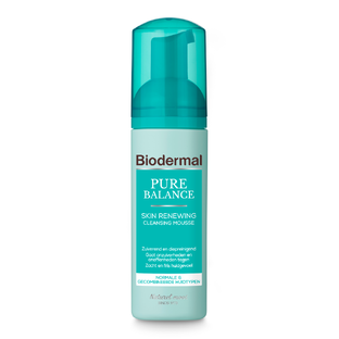 Biodermal Pure Balance Skin Exfoliërende Reinigingsmousse 150ML Biodermal Pure Balance Skin Exfoliërende Reinigingsmousse 150ML