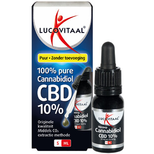 Lucovitaal Cannabidiol CBD Olie 10% 5ML Lucovitaal Cannabidiol CBD Olie 10% 5ML