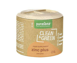 Purasana Clean & Green Zinc Plus Tabletten 60TB