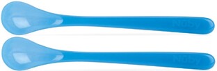Nuby Warmtegevoelige Lepel Lang 2ST Nuby Warmtegevoelige Lepel Lang 2ST