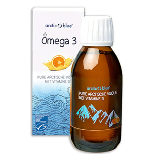 Arctic Blue Artic Blue Pure Arctische Visolie MSC Met Vitamine D 150ML Arctic Blue Artic Blue Pure Arctische Visolie MSC Met Vitamine D 150ML