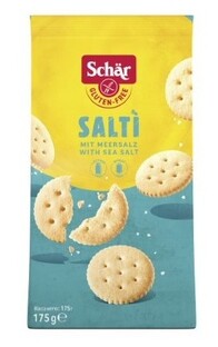 Schar Salti Zoute Crackers Glutenvrij 175GR Schar Salti Zoute Crackers Glutenvrij 175GR
