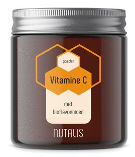 Nutalis Vitamine C Poeder met Bioflavonoïden 90GR Nutalis Vitamine C Poeder met Bioflavonoïden 90GR