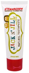 Jack n' Jill Natuurlijke Tandpasta Aardbei 50GR  Jack n' Jill Natuurlijke Tandpasta Aardbei 50GR
