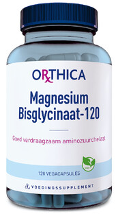 Orthica Magnesium Bisglycinaat-120 Capsules 120VCP Orthica Magnesium Bisglycinaat-120 Capsules 120VCP