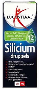 Lucovitaal Silicium Druppels 30ML Lucovitaal Silicium Druppels 30ML