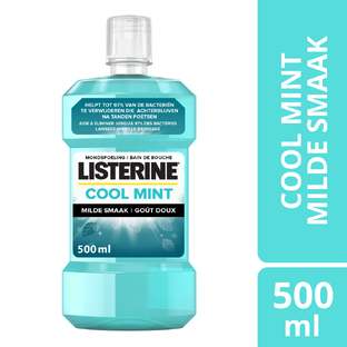 Listerine Mondspoeling Cool Mint Milde Smaak 500ML