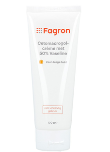Fagron Cetomacrogolcrème met 50% Vaseline 100GR