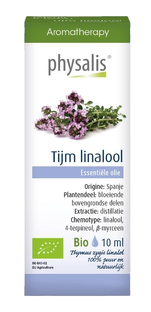 Physalis Aromatherapy Tijm Linalool 10ML Physalis Aromatherapy Tijm Linalool 10ML