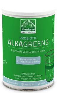 Mattisson HealthStyle AlkaGreens Probiotic Poeder 300GR