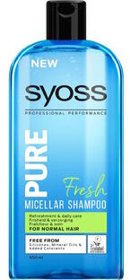 Syoss Pure Fresh Micellar Shampoo 500ML