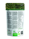 Purasana Vegan Spirulina Raw Powder 200GR achterkant zak Purasana Vegan Spirulina Raw Powder 200GR achterkant zak