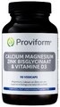 Proviform Calcium Magnesium Zink Bisglycinaat & D3 Vegicaps 90VCP Proviform Calcium Magnesium Zink Bisglycinaat & D3 Vegicaps 90VCP