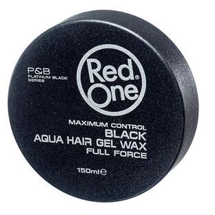 De Online Drogist RedOne Aqua Hair Gel Wax Black 150ML aanbieding