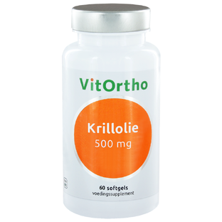 VitOrtho Krillolie 500mg Softgels 60SG