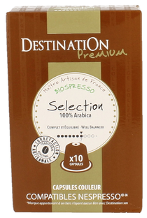 Destination Selection Koffiecups 10ST