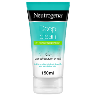 Neutrogena Deep Clean 2-in-1 Reiniging & Kleimasker 150ML