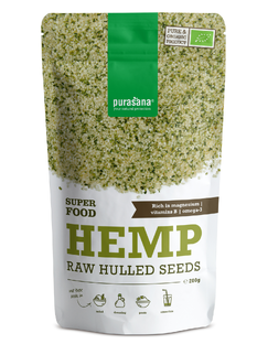Purasana Vegan Hemp Hulled Raw Seeds 200GR Purasana Vegan Hemp Hulled Raw Seeds 200GR