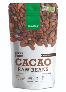 Purasana Vegan Cacao Raw Beans 200GR