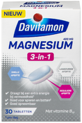 Davitamon Magnesium 3-in-1 Tabletten 30TB