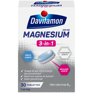 Davitamon Magnesium 3-in-1 Tabletten 30TB