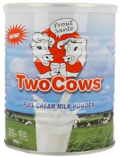 Two Cows Instant Melkpoeder 400GR