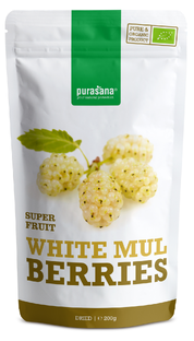 Purasana White Mulberries 200GR