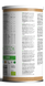 Purasana Vegan Protein Poeder Hennep Naturel 400GR achterkant pot