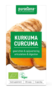 Purasana Kurkuma Capsules 120VCP Purasana Kurkuma Capsules 120VCP