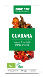 Purasana Guarana Capsules 120VCP Purasana Guarana Capsules 120VCP