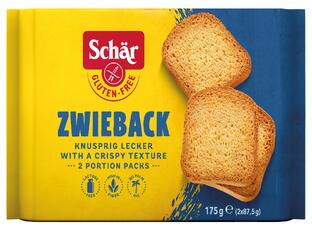 Schar Zwieback Beschuit Glutenvrij 175GR