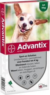 Advantix Spot On Solution 40/200 Pipet 4ST