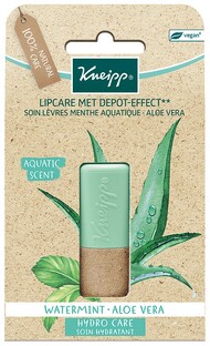 Kneipp Lippenbalsem Watermint-Aloë Vera 4,7GR Kneipp Lippenbalsem Watermint-Aloë Vera 4,7GR