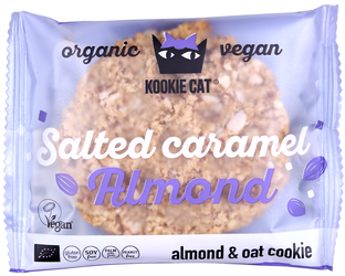 Kookie Cat Koek Salted Caramel Almond 50GR
