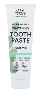 Urtekram Whitening Tooth Paste Fresh Mint 75ML Urtekram Whitening Tooth Paste Fresh Mint 75ML