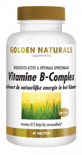 Golden Naturals Vitamine B-complex Tabletten 60TB