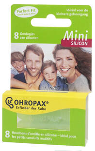 Ohropax Mini Silicon Oordopjes 1PR