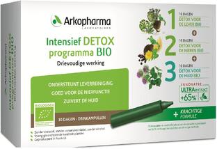 Arkopharma Intensief Detox Programma Bio Drinkampullen 30ST