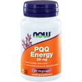 NOW PQQ Energy 20mg Capsules 30CP