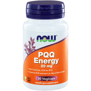NOW PQQ Energy 20mg Capsules 30CP NOW PQQ Energy 20mg Capsules 30CP